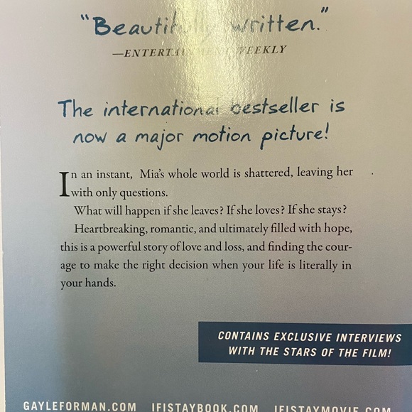 SIGNED “If I Stay” by Gayle Forman - Picture 3 of 3